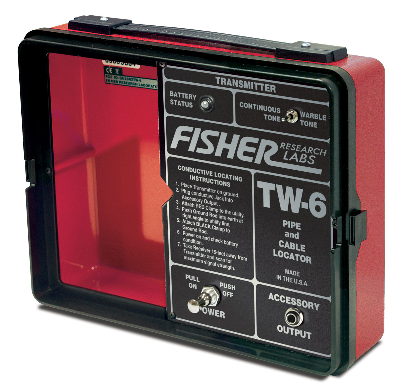 Fisher TW6 Split Box Pipe & Cable Locator