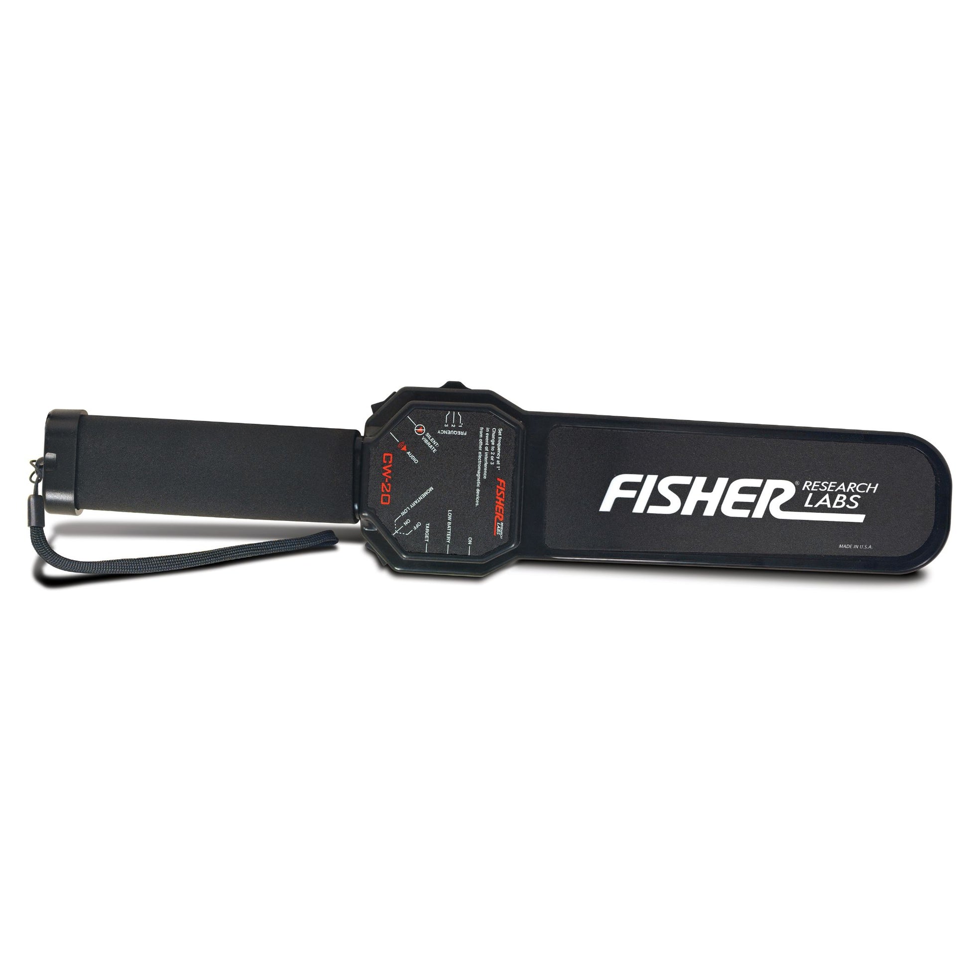 Fisher CW20 Security Hand-Held Metal Detector