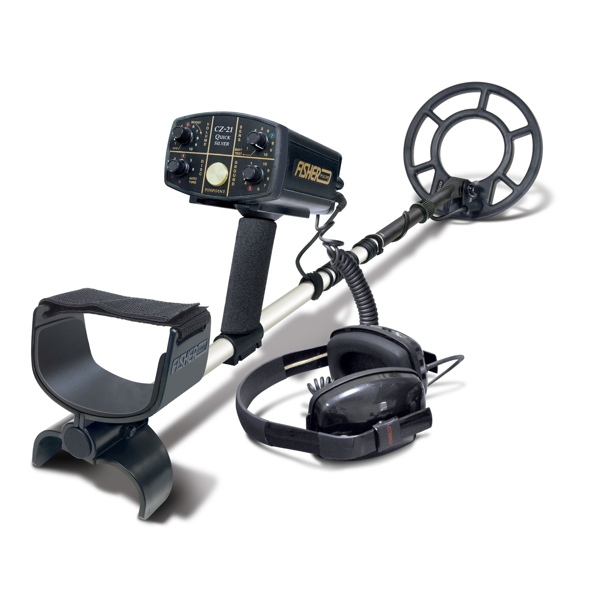 Fisher CZ21 Underwater Multi-Frequency Metal Detector – First