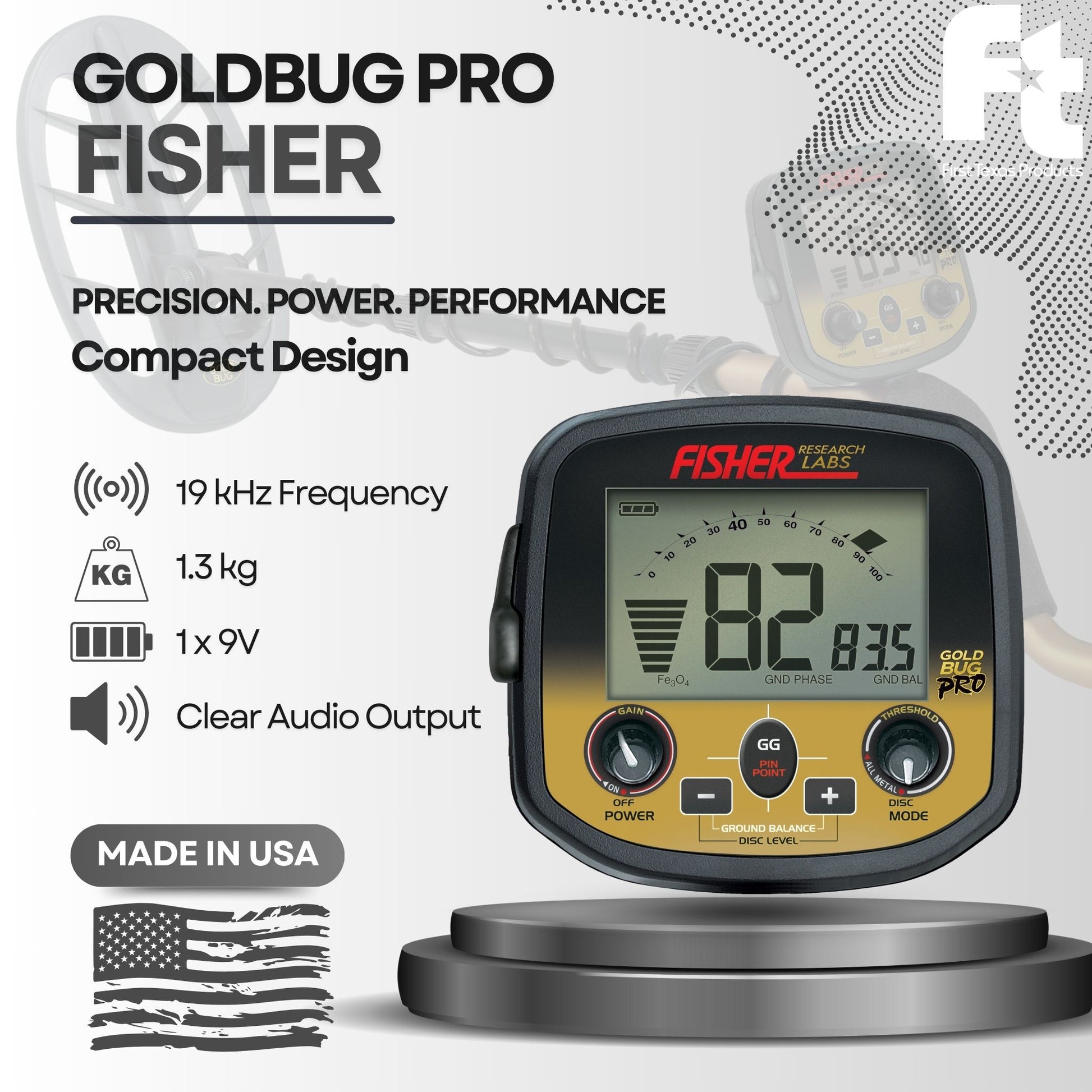 Fisher Goldbug Pro Metal Detector