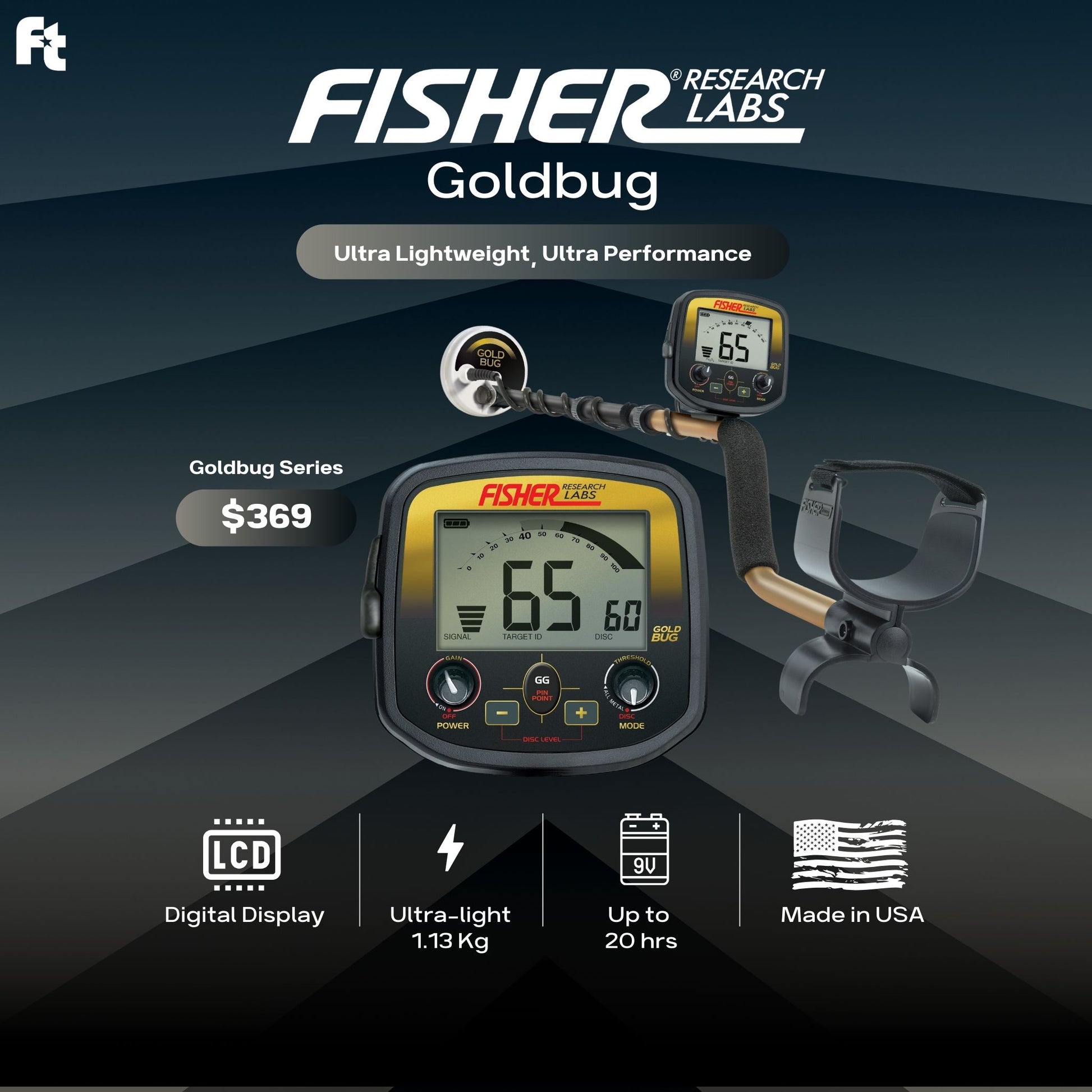 Fisher Goldbug Metal Detector