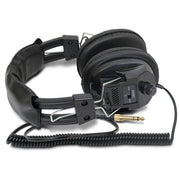 Labsonic LS3000 Stereo Headphones with switchable stereo-to-mono function, cushioned ear cups, adjustable headband, and a standard 3.5mm plug, designed for metal detecting but also suitable for other audio applications.