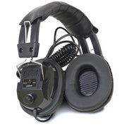Labsonic LS3000 Stereo Headphones with switchable stereo-to-mono function, cushioned ear cups, adjustable headband, and a standard 3.5mm plug, designed for metal detecting but also suitable for other audio applications.