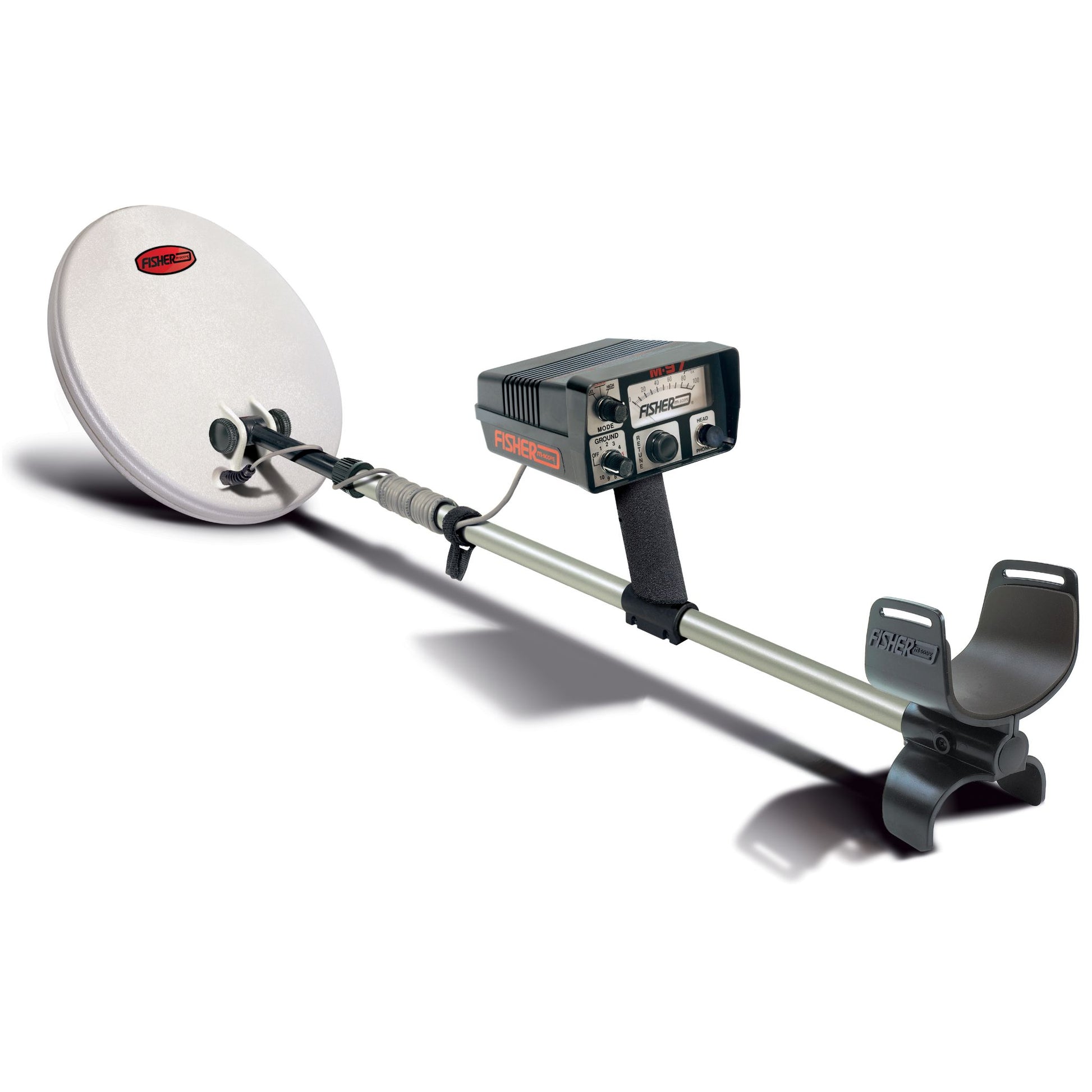 Fisher M97 Valve and Box Locator Metal Detector with 11" Searchcoil and Control Box Controls