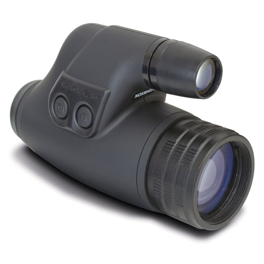 Night Owl Optics NOXM42-AL Night Vision Monocular with 4x magnification, all-glass optics, and advanced infrared technology for clear viewing in low-light conditions, ideal for wildlife observation and surveillance.