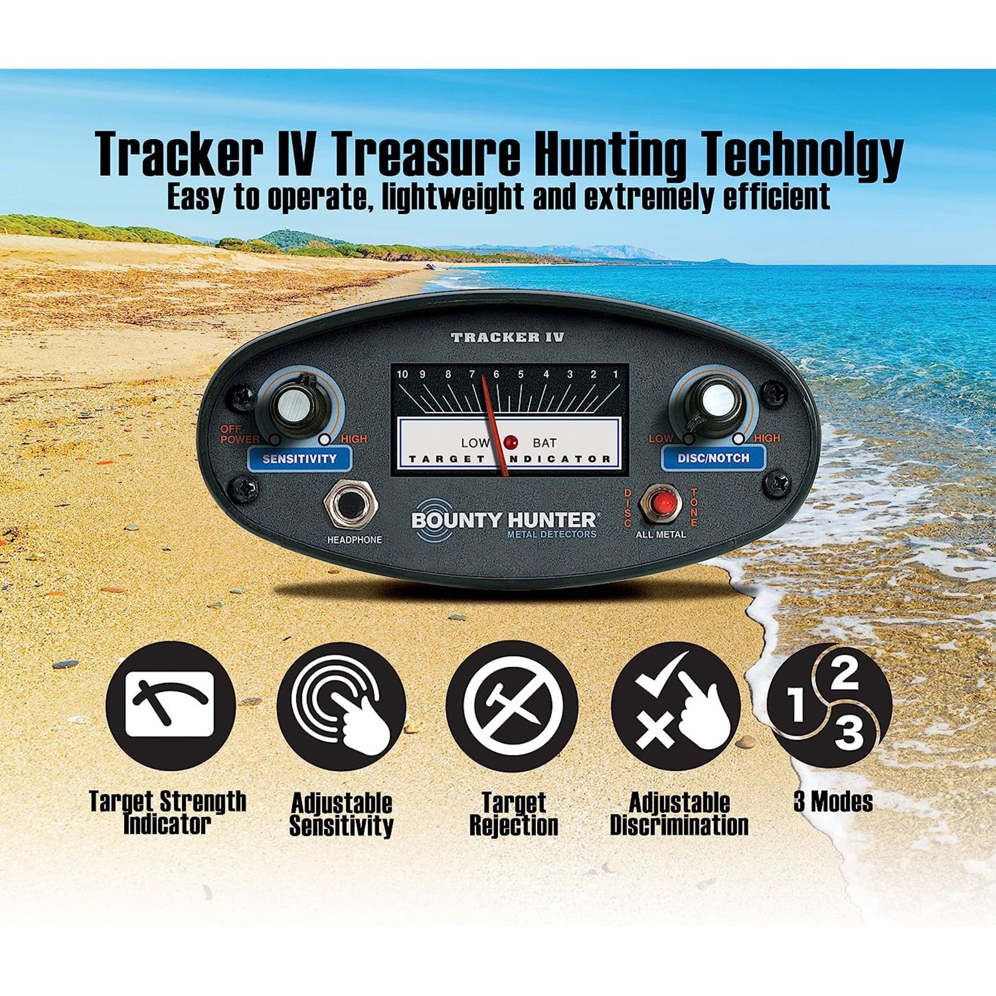 Bounty Hunter Tracker IV Metal Detector