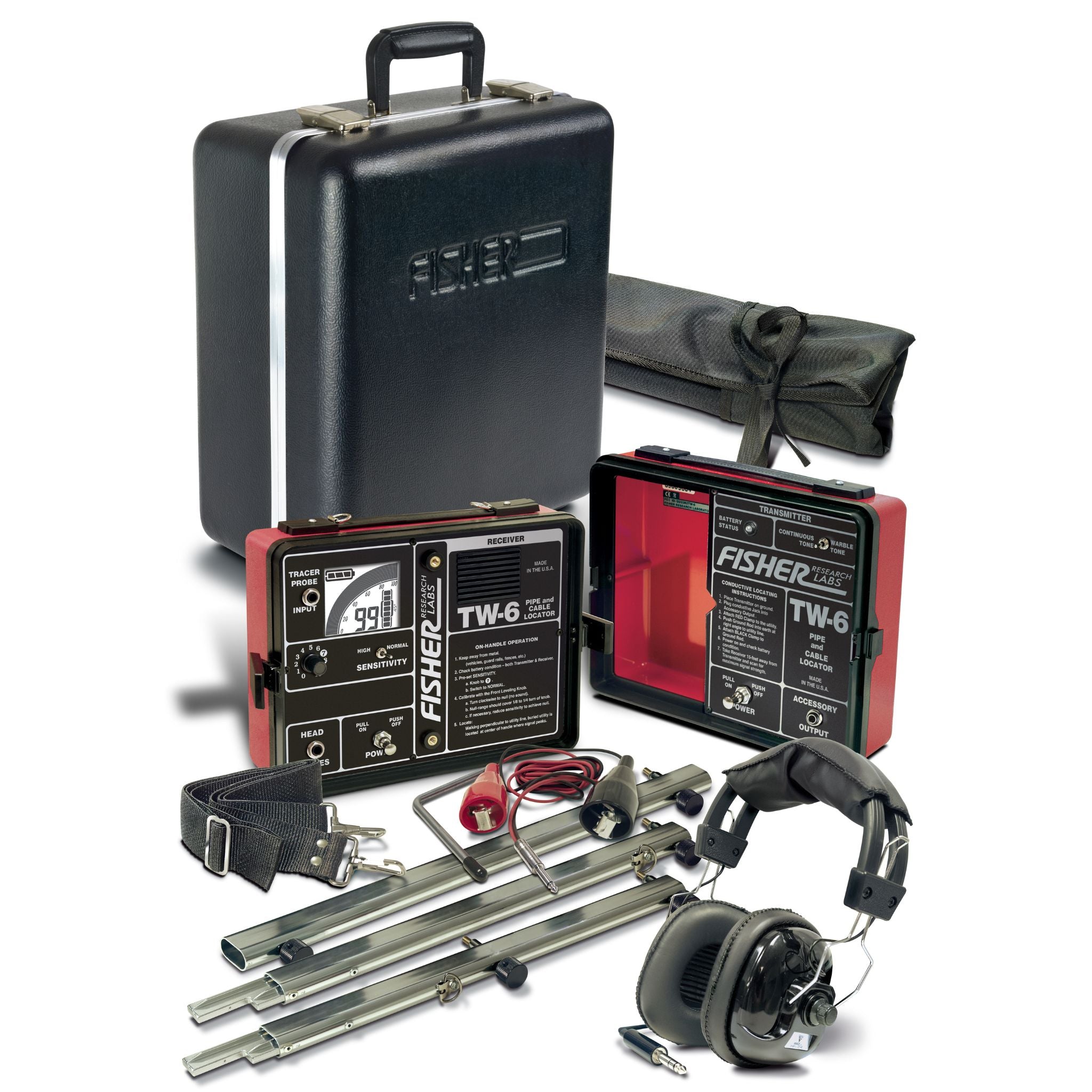 Fisher TW6 Pipe & Cable Locator – First Texas Products