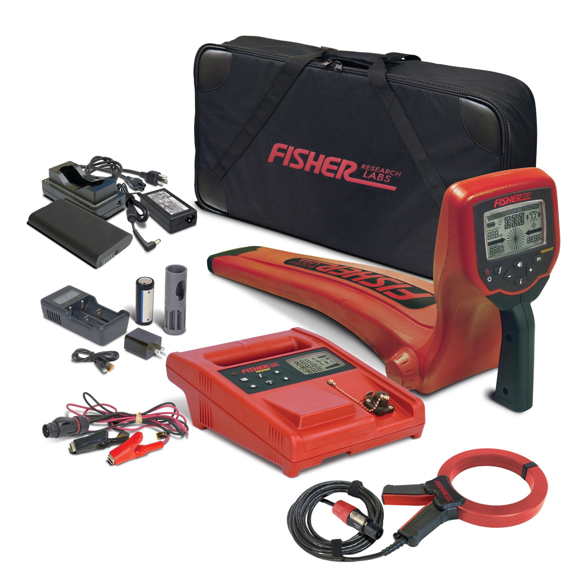 Fisher TW9000 Multi-Frequency Digital Line Tracer