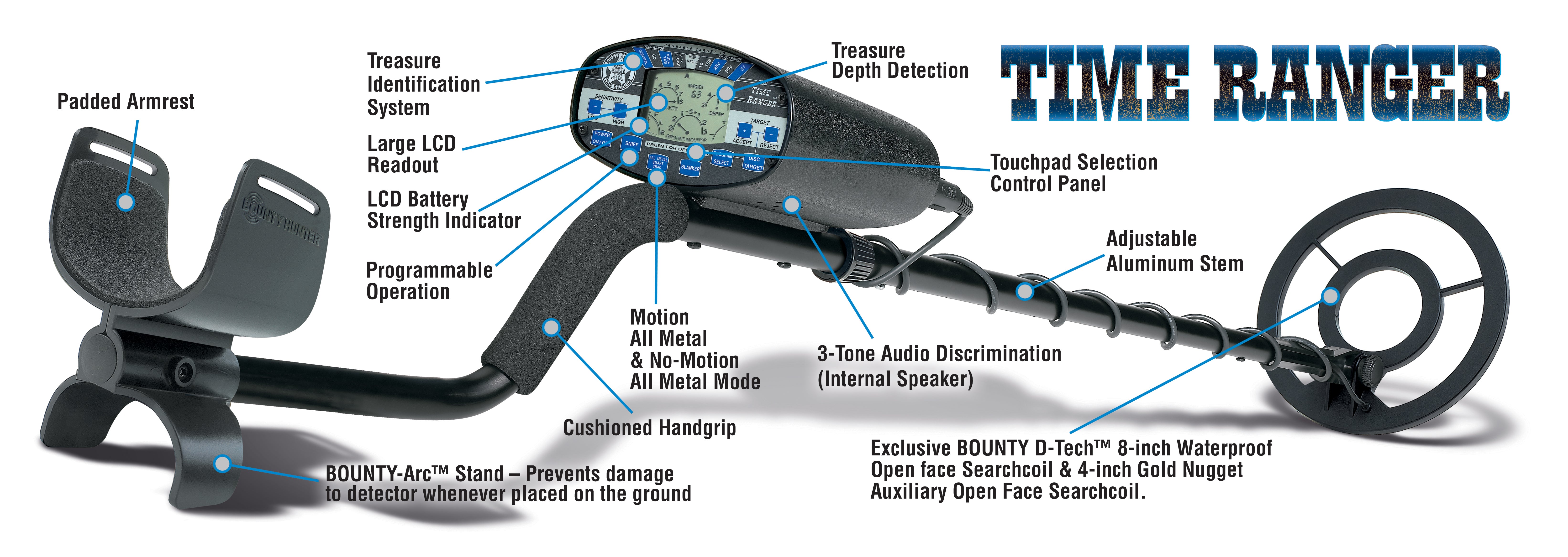 Bounty Hunter Time Ranger Metal Detector – First Texas Products