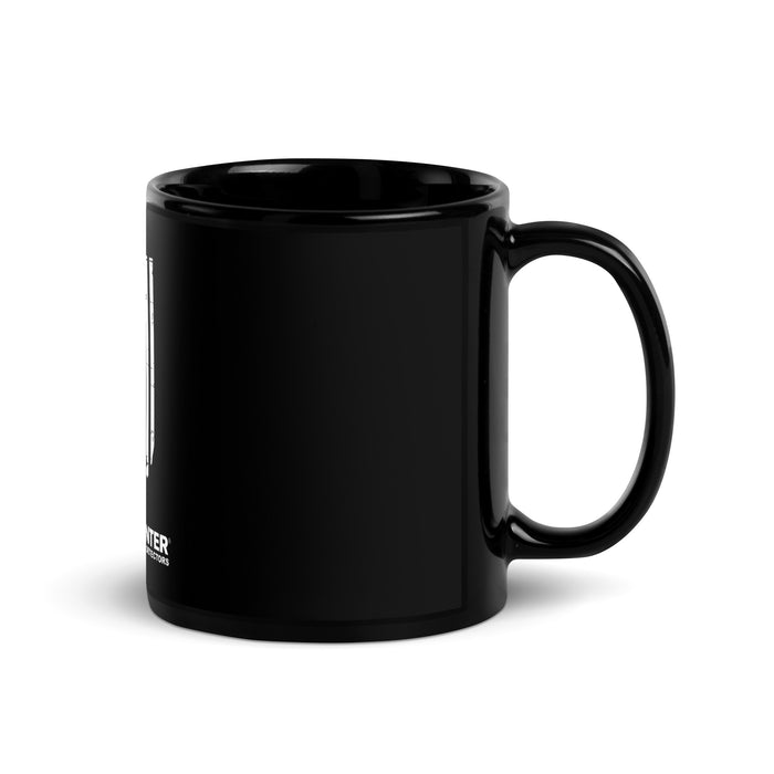 Bounty Hunter Black Glossy Mug